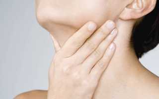 Где расположена щитовидная железа?