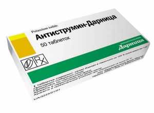 Таблетки Антиструмин: инструкция по применению